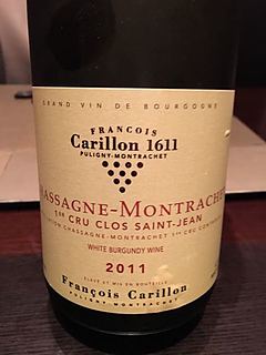 François Carillon Chassagne Montrachet 1er Cru Clos Saint Jean