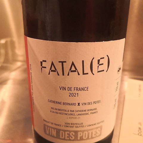 Vin des Potes Fatal(e)