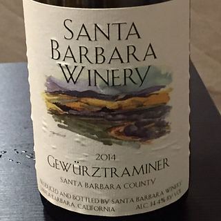 Santa Barbara Winery Santa Barbara County Gewürztraminer(サンタ・バーバラ・ワイナリー サンタ・イネズ・ヴァレー シラー ゲヴュルツトラミネル)