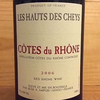 Bonserine (Septentria) Côtes du Rhône Les Hauts des Cheys