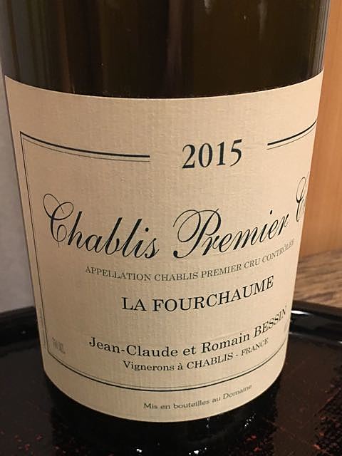 Jean Claude et Romain Bessin Chablis 1er Cru La Fourchaume