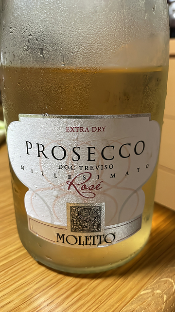 Moletto Prosecco Rosé Millesimato Extra Dry(モレット プロセッコ ロゼ ミレジマート エクストラ・ドライ)