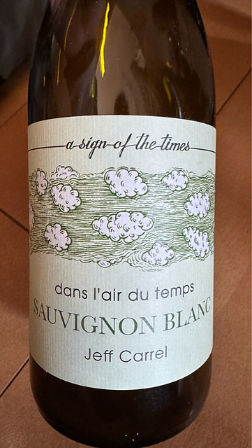 dans l'Air du temps Sauvignon Blanc by Jeff Carrel