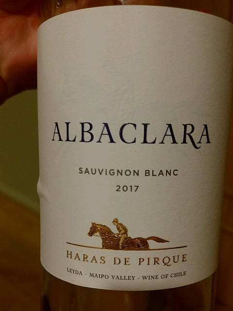 Haras de Pirque Albaclara Sauvignon Blanc(アラス・デ・ピルケ ヒューソネット ソーヴィニヨン・ブラン)
