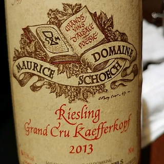 Dom. Maurice Schoech Riesling Grand Cru Kaefferkopf