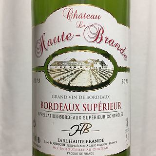 Ch. La Haute Brande Bordeaux Supérieur