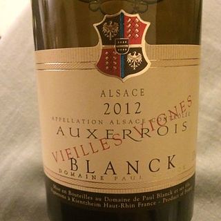 Blanck Auxerrois Vieilles Vignes