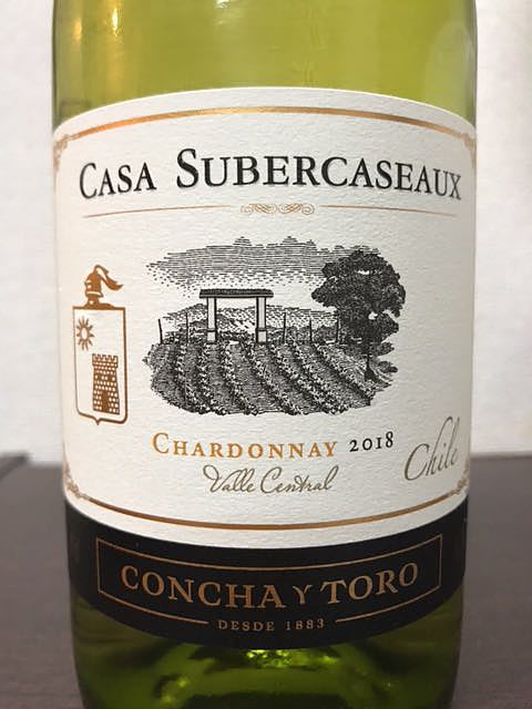 Casa Subercaseaux Chardonnay(カーサ・スベルカソー シャルドネ)
