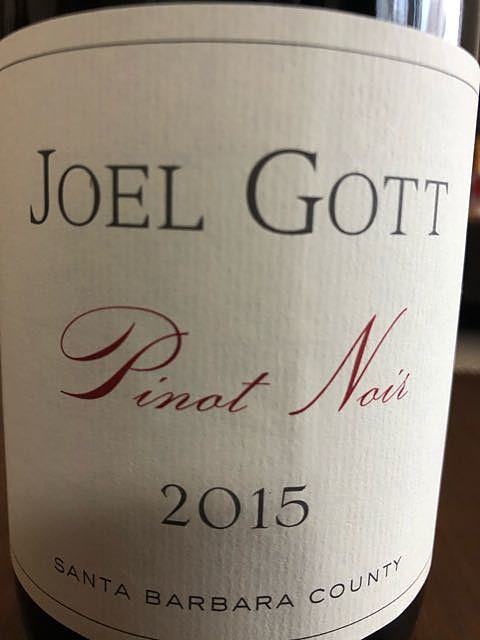 Joel Gott Santa Barbara County Pinot Noir(ジョエル・ゴット サンタ・バーバラ・カウンティ ピノ・ノワール)