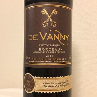 De Vanny Bordeaux Rouge(ドゥ・ヴァニー ボルドー ルージュ)