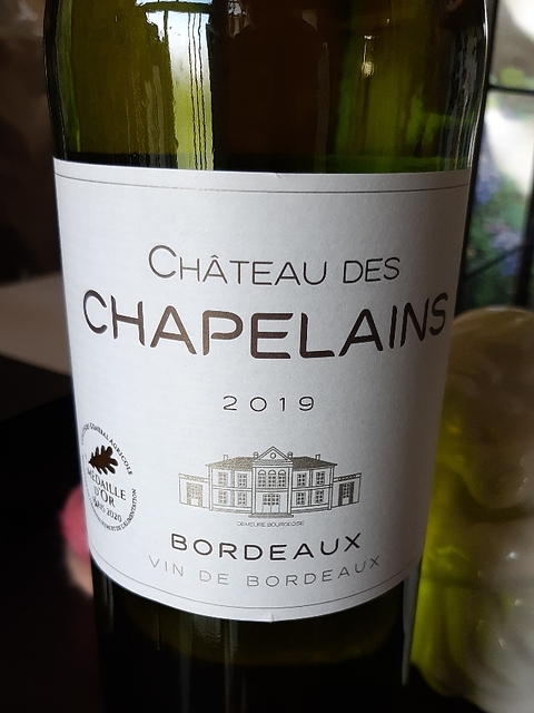 Ch. des Chapelains Bordeaux Blanc(シャトー・デ・シャペラン ボルドー ブラン)