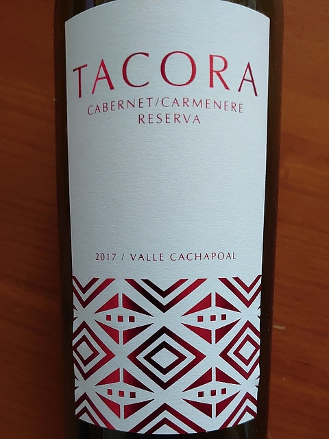 Tacora Cabernet Carmenère Reserva(タコラ カベルネ カルムネール レゼルヴァ)