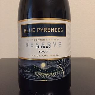 Blue Pyrenees Reserve Shiraz