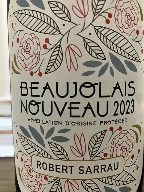 Robert Sarrau Beaujolais Nouveau(ロベール・サルー ボージョレ ヌーヴォー)