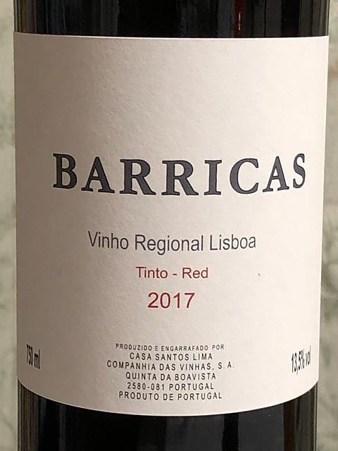 Casa Santos Lima Barricas Tinto(カーサ・サントス・リマ バリカス ティント)