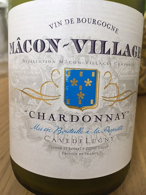 Cave de Lugny Mâcon Villages Chardonnay(カーヴ・ド・リュニー マコン・ヴィラージュ シャルドネ)