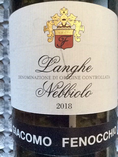 Giacomo Fenocchio Langhe Nebbiolo