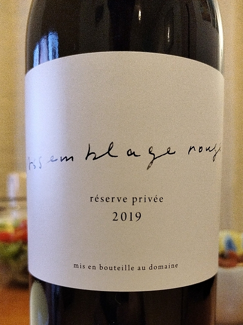 胎内高原ワイン Assemblage rouge réserve privée 2019