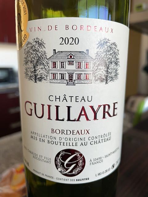 Ch. Guillayre(シャトー・ギレール)