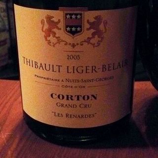 Thibault Liger Belair Corton Grand Cru Les Renardes