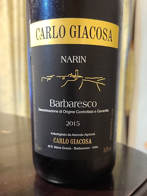 Carlo Giacosa Narin Barbaresco