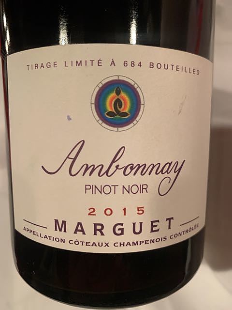 Champagne Marguet Coteaux Champenois Ambonnay Pinot Noir(シャンパーニュ・マルゲ コトー・シャンプノワ アンボネイ ピノ・ノワール)