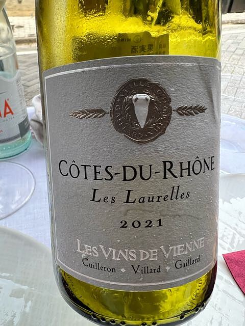 Les Vins de Vienne Côtes du Rhône Les Laurelles 2021(ル・ヴァン・ド・ヴィエンヌ コート・デュ・ローヌ レ・ローレル)