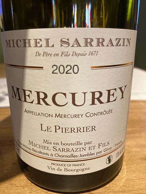Michel Sarrazin Mercurey La Perrière