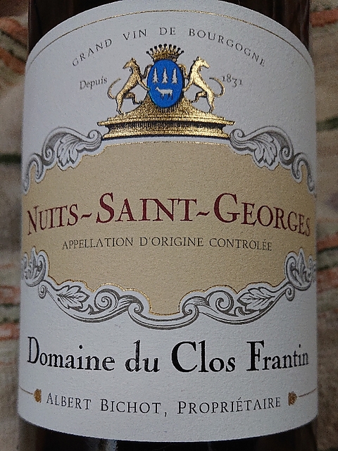 Dom. du Clos Frantin Nuits Saint Georges(ドメーヌ・デュ・クロ・フランタン ニュイ・サン・ジョルジュ)