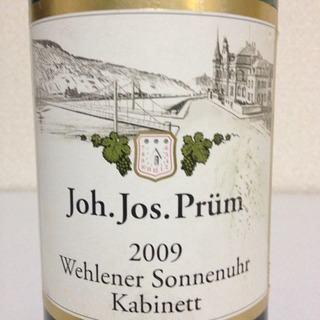 Joh. Jos. Prüm Wehlener Sonnenuhr Kabinett(ヨハン・ヨゼフ・プリュム ヴェレナー・ゾンネンウーア・カビネット)