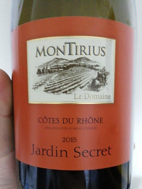 Montirius Côtes du Rhône Jardin Secret(モンティリウス コート・デュ・ローヌ ジャルダン・スクレ)