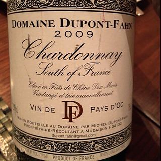 Dom. Dupont Fahn Chardonnay(ドメーヌ・デュポン・ファン シャルドネ)