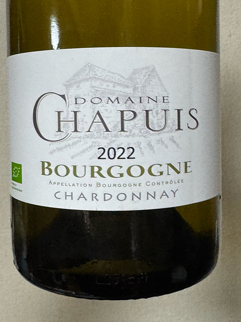 Dom. Chapuis Bourgogne Chardonnay