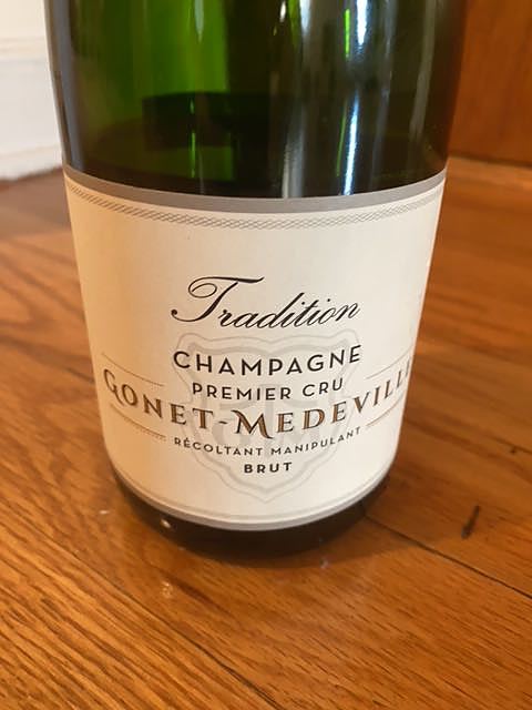 Champagne Gonet Médeville Tradition Brut 1er Cru(ゴネ・メドヴィル トラディション ブリュット プルミエ・クリュ)