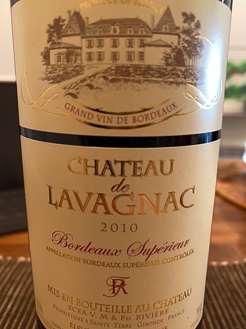 Ch. de Lavagnac Bordeaux Superiéur(シャトー・ド・ラヴァニャック ボルドー・シュペリュール)
