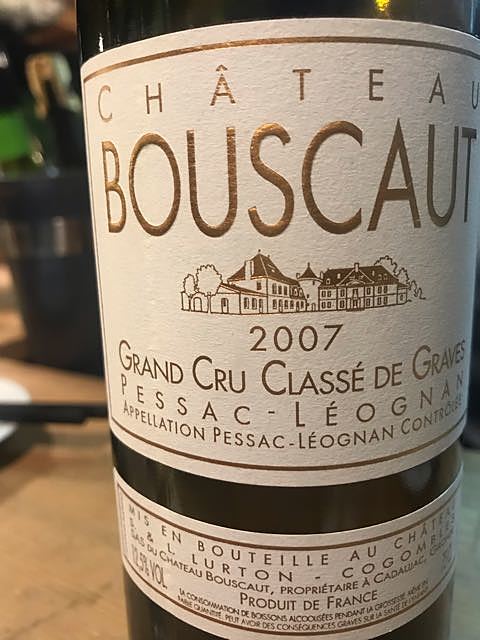 Ch. Bouscaut Blanc