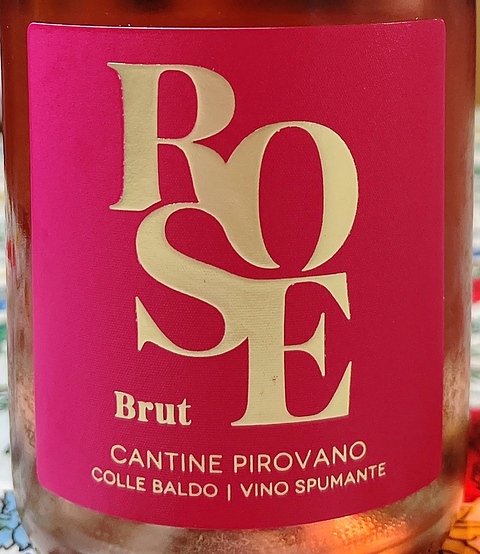 Cantine Pirovano Colle Baldo Rosé Spumante Brut(カンティネ・ピローヴァノ コッレ・バルド ロゼ ブリュット)