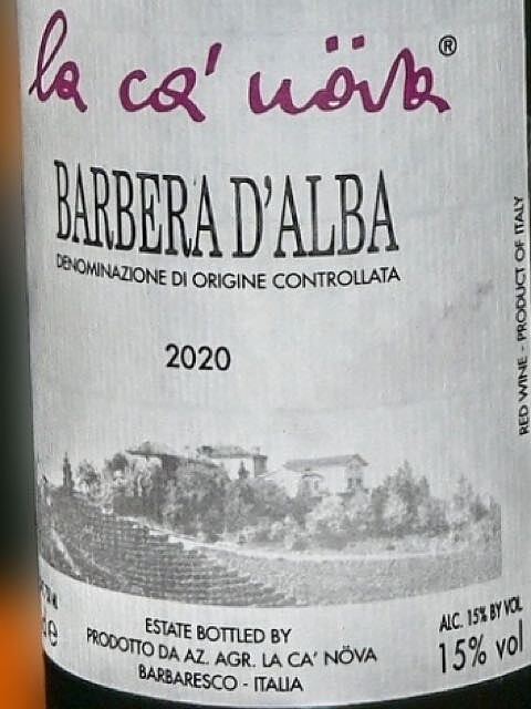 La Ca' Növa Barbera d'Alba
