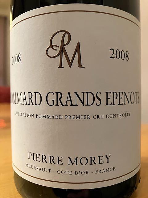 Pierre Morey Pommard Grands Epenots 1er Cru(ピエール・モレ ポマール グラン ゼプノ プルミエ・クリュ)