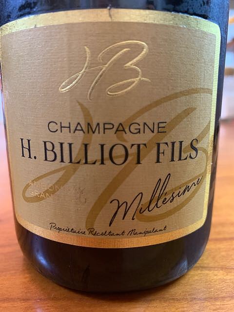 H. Billiot Fils Cuvée Millésimé