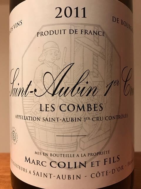 Marc Colin et ses Fils Saint Aubin 1er Cru Les Combes