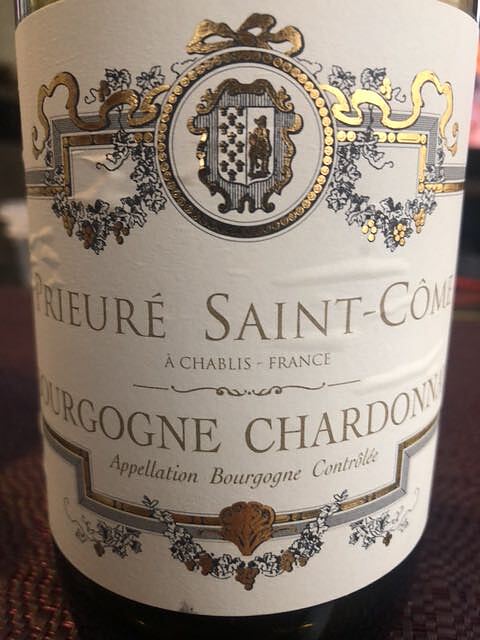 Prieuré Saint Côme Bourgogne Chardonnay(プリューレ・ サン・コム ブルゴーニュ シャルドネ)