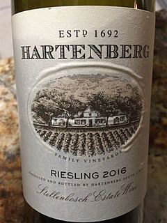 Hartenberg Riesling 2016