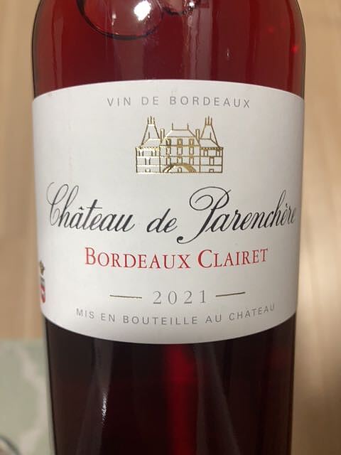 Ch. de Parenchère Bordeaux Clairet(シャトー・ド・パランシェール ボルドー・クレレ)