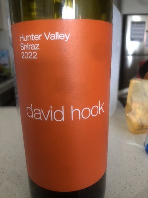 David Hook Hunter Valley Shiraz
