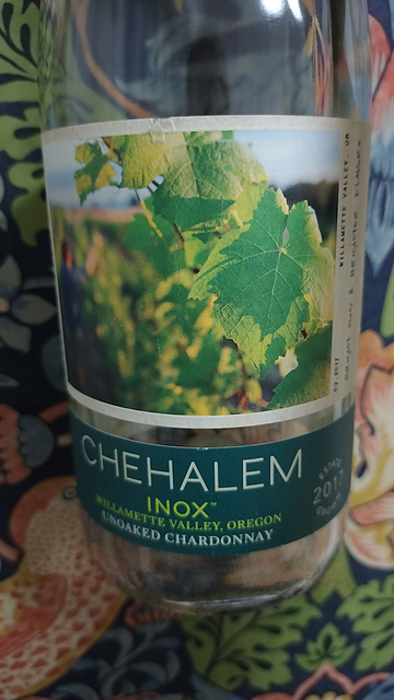 Chehalem Inox Unoaked Chardonnay(チュヘイラム イノックス アンオークド シャルドネ)