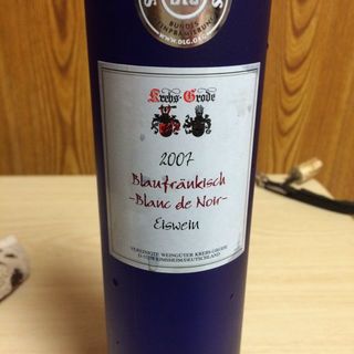 Krebs Grode Blaufränkisch Blanc de Noir Eiswein