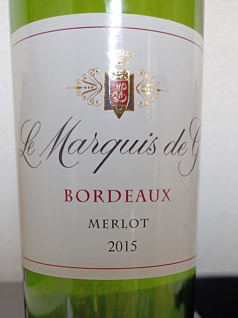 Le Marquis de G Bordeaux Merlot