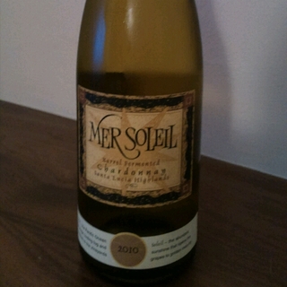 Mer Soleil Barrel Fermented Chardonnay Santa Lucia Highlands
