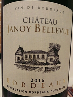 Ch. Janoy Bellevue Bordeaux Rouge